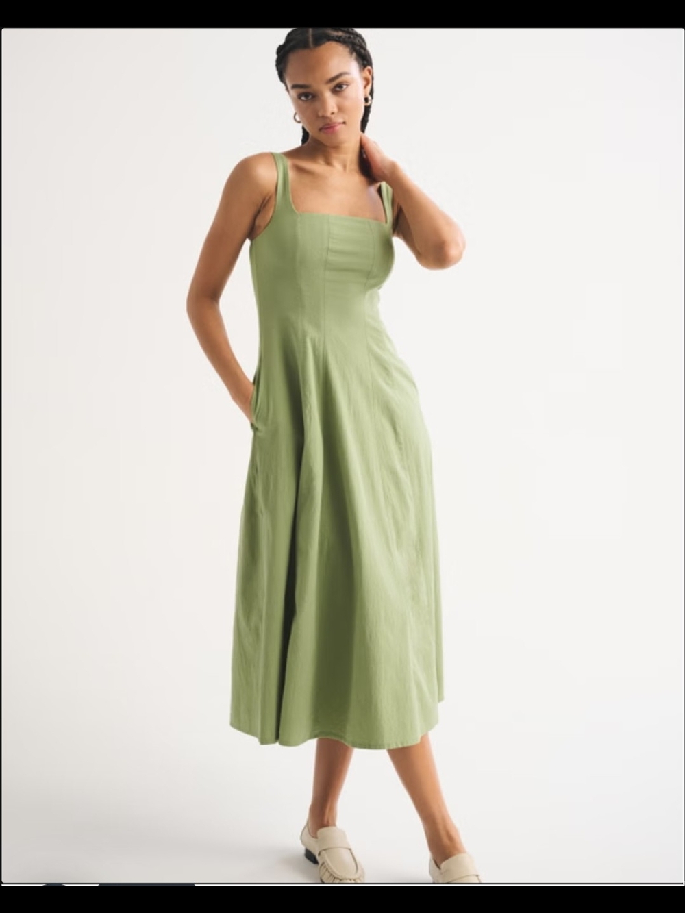 Abercrombie & Fitch Mila Midi Dress